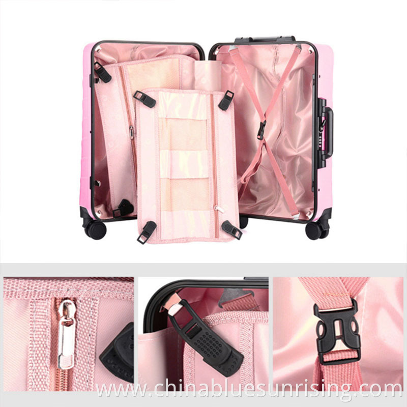 High grade lining luggage 